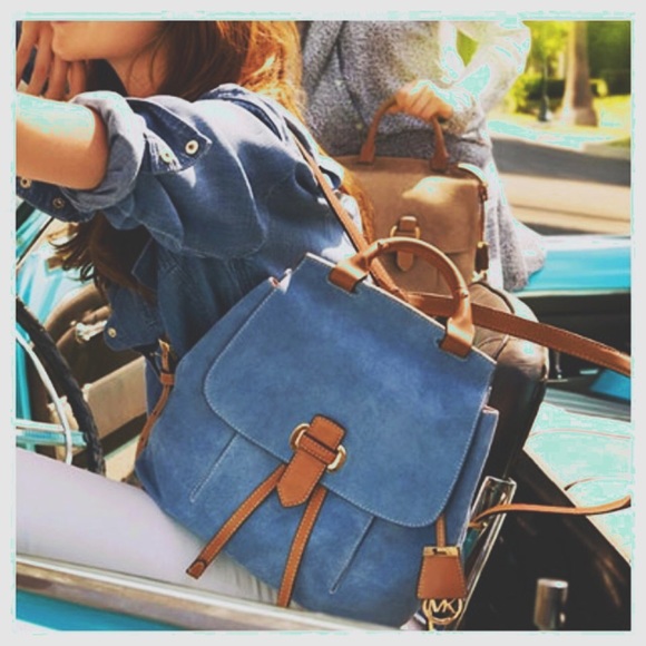 michael kors romy backpack